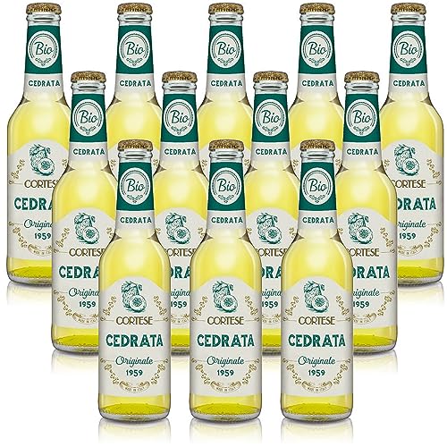 Cedrata - Bebida sin alcohol cortés para 12 botellas de 27,5 cl original 1959