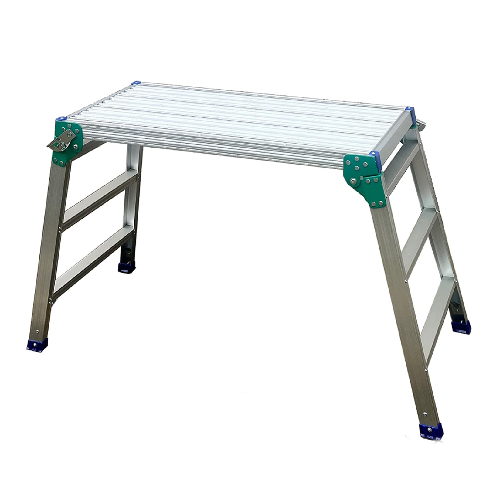 Piattaforma Di Lavoro, Sgabello Pieghevole Portatile For, Sgabello Telescopico In Lega Di Alluminio, For Decorazione Domestica, Pittura Murale, Può Sopportare 150 Kg(90x40x76cm)