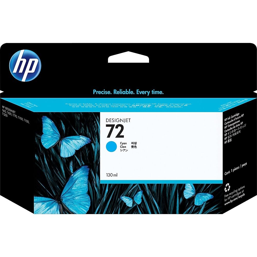 HP 72Bカートリッジ フォトブラック130ml 18個シアン10個セット Amazon.co.jp: 日本HP HP72 インクカートリッジ シアン(130ml