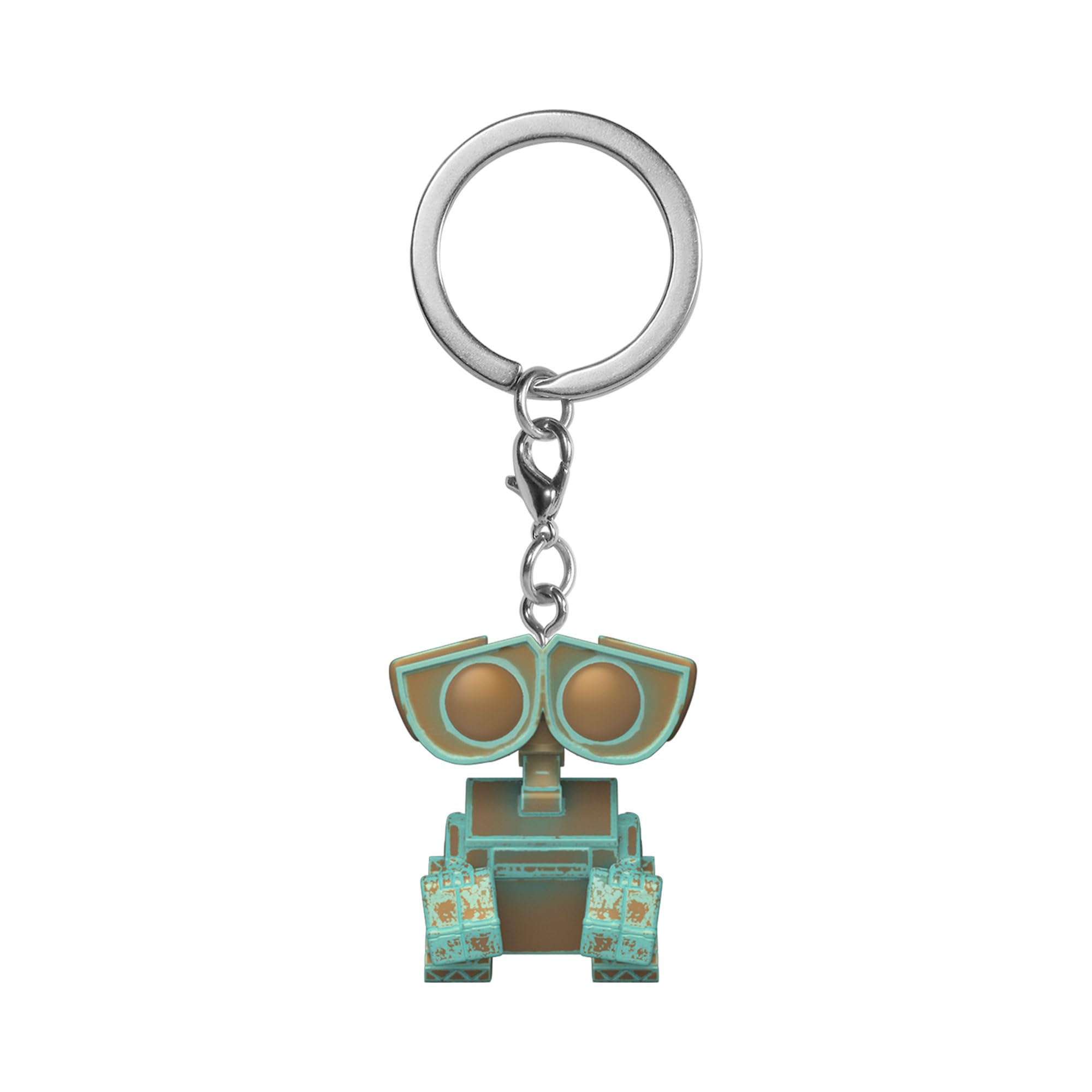 Funko Pop! Keychain: WALL-E, Wall-E, (Patina) Novelty Keyring, Collectable Mini Figure, Stocking Filler, Gift Idea