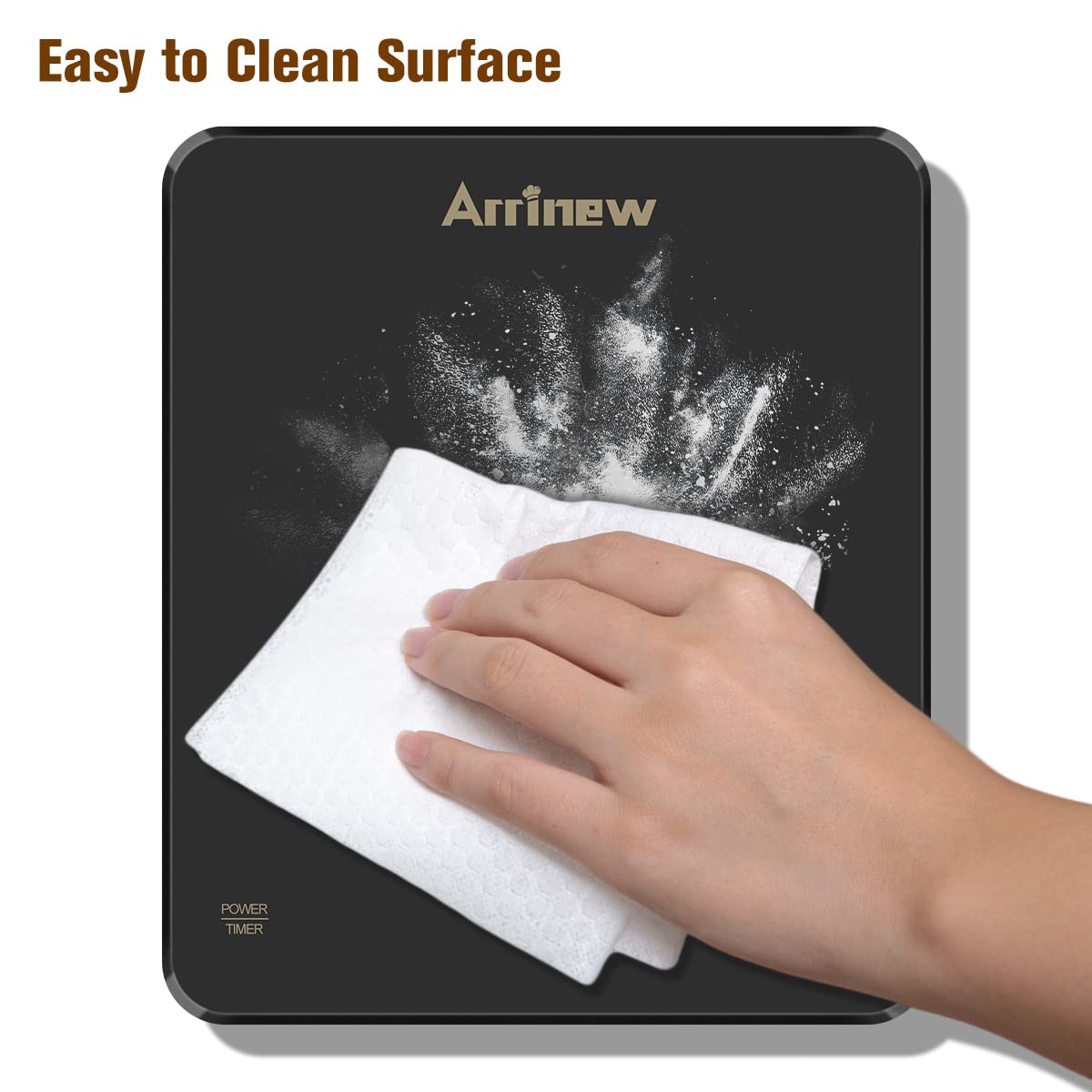 Buy Arrinew Coffee Scale With Timer Rechargeable Digital Espresso 