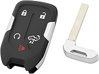 Vista 3 de Llavero inteligente para GMC HYQ1AA 315MHz, mando a distancia de repuesto sin llave (con chip, 5 botones)