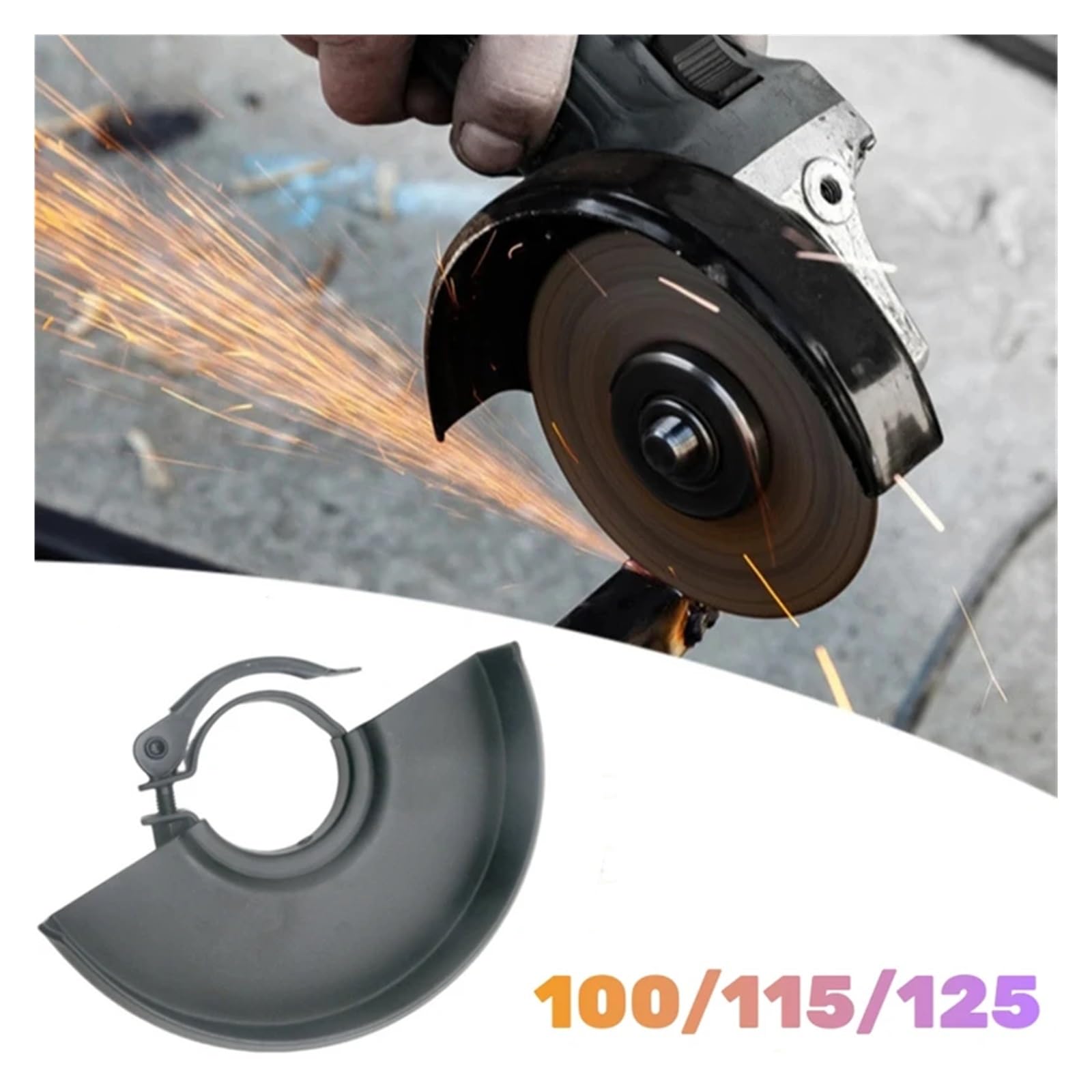 Osłona do szlifierki kątowej Osłona tarczy szlifierki kątowej na 100-125 mm(100)