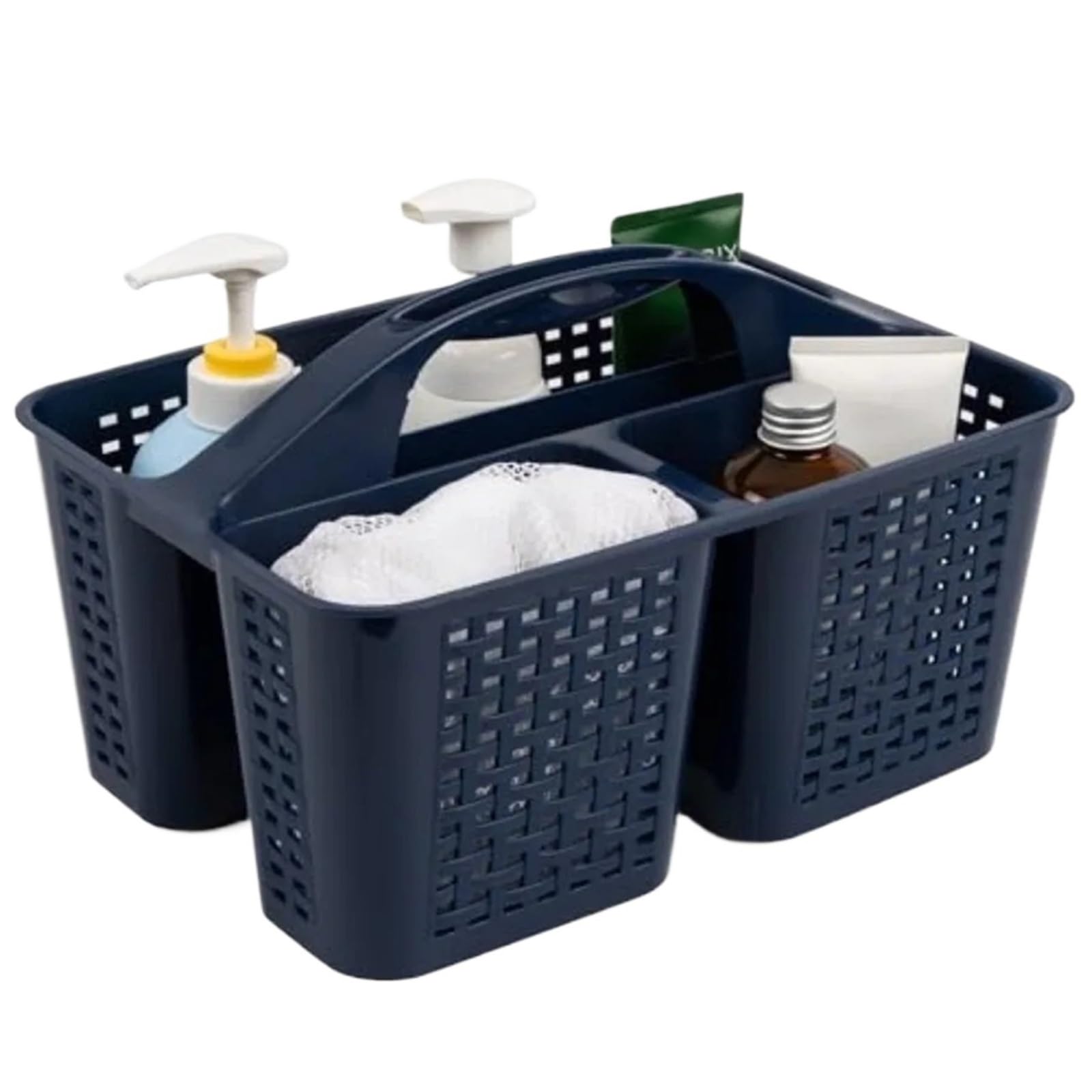 WSQHAO 2Pcs Portable Shower Caddy, Organizer With Handle, Plastic Basket for Shower(Color6)
