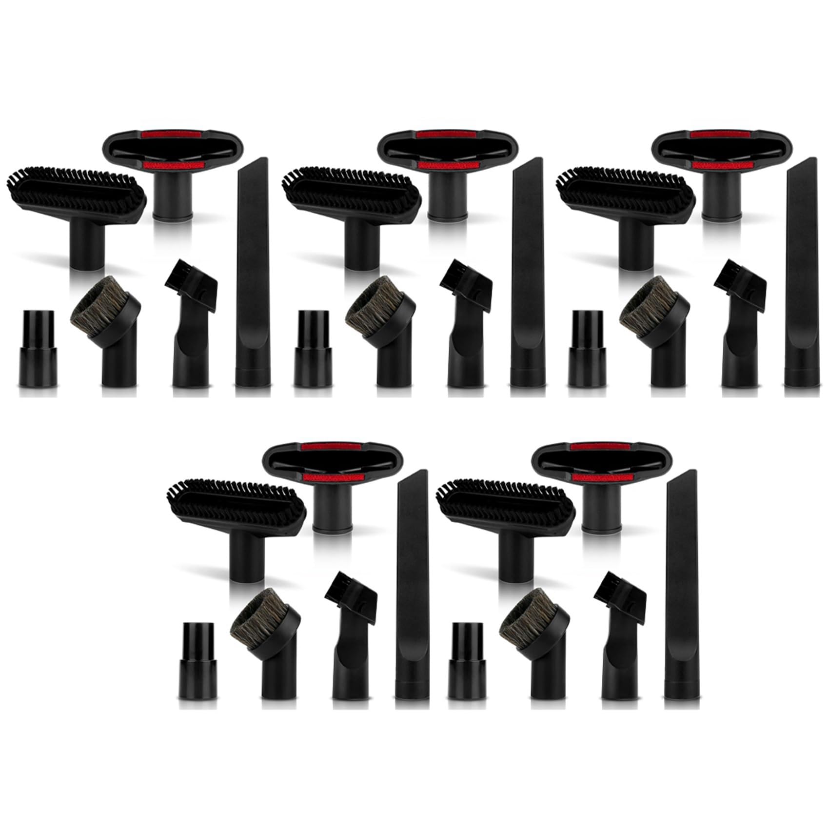 Hndhbfgrt 5X Vacuum Cleaner Attachments 32mm Vacuum Cleaner Attachment Kit Extra Nozzle Kit Cleaning Brush Brushes and Nozzles