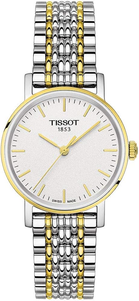 Tissot Orologio Analogico Quarzo Unisex Adulto con Cinturino in Acciaio Inox T1092102203100