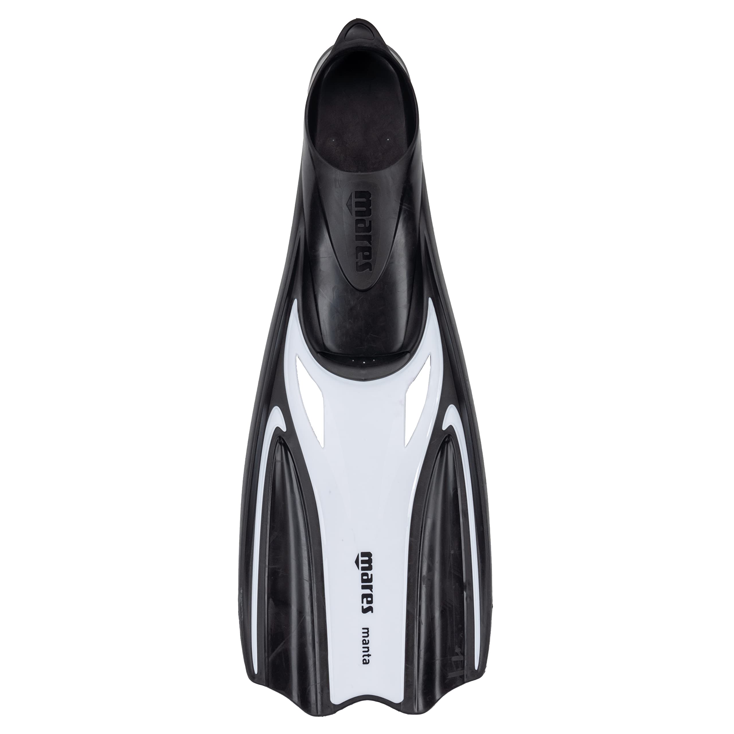 Mares Manta Unisex con Aletas, Color Blanco, Talla 40 SAWH 040
