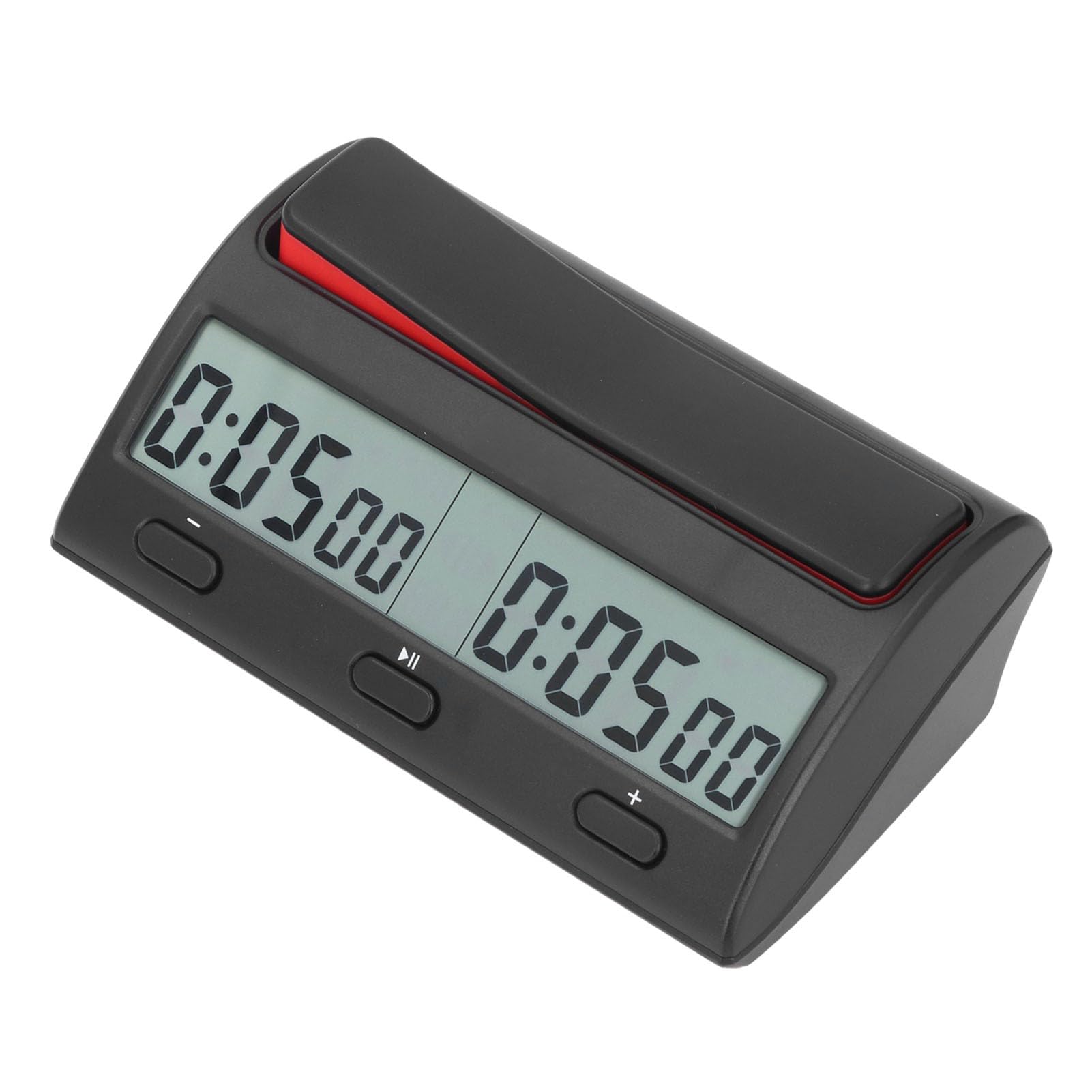 Reloj de Ajedrez, Temporizador Digital con 7 Funciones de Cronometraje, 38 Reglas Preestablecidas, Preservación Inteligente, Operación Flexible, para Juegos Profesionales y Domésticos,