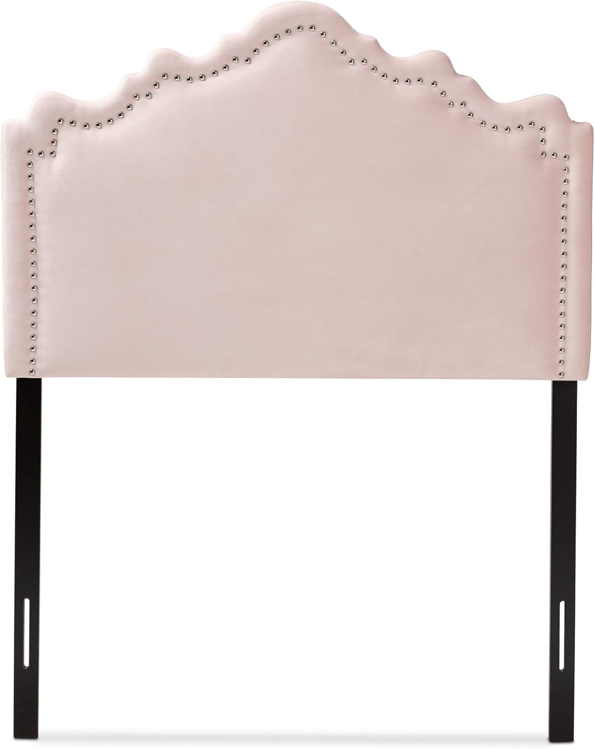 Baxton Studio Headboards, Twin, Light Pink
