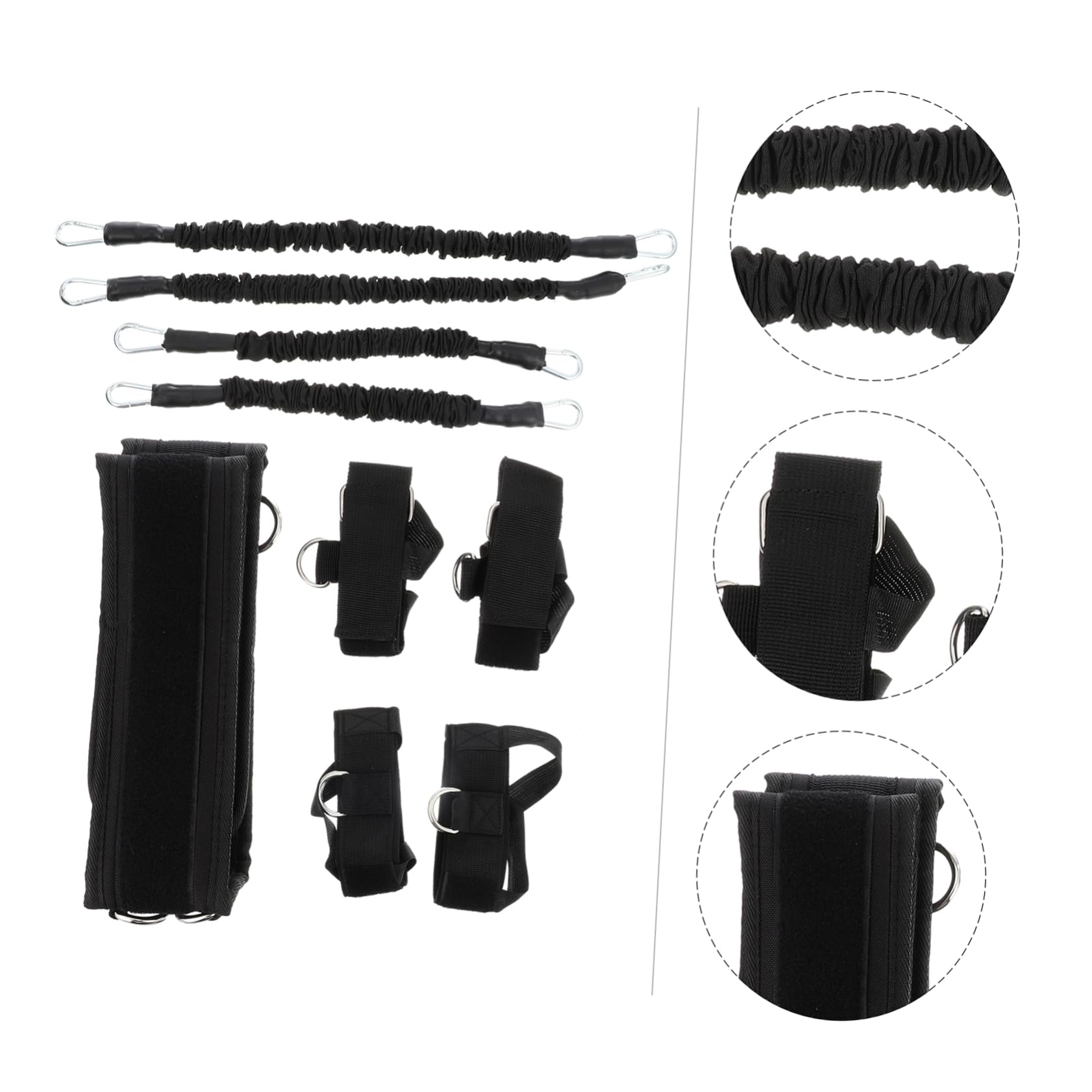 Toyvian Banda de Resistencia para Fitness de Bandas Elásticas de Ejercicio de Entrenamiento para Musculacion Uso Casa o Gimnasio de Fitness