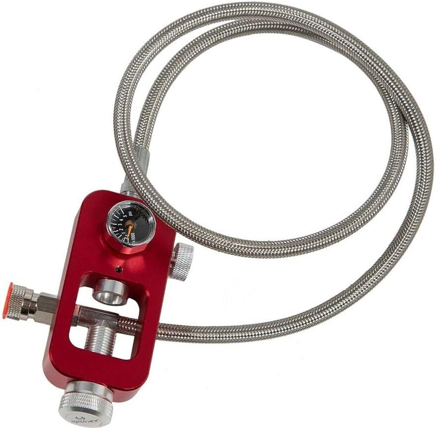 DIN Valve Scuba Adapter 4500psi High-Pressure PCP Paintball Tank Fill Station