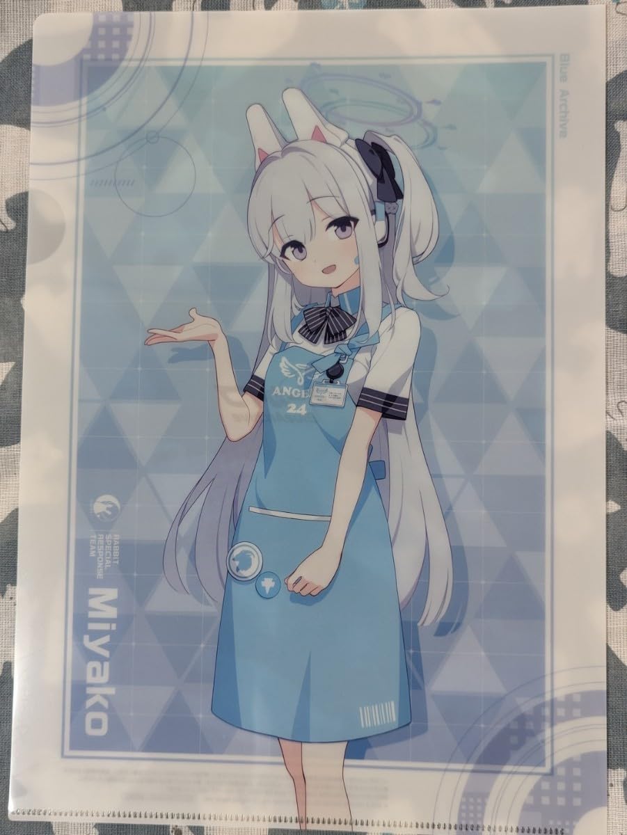 ブルアカ クリアファイル 8枚セット FHNOJZAH ブルーアーカイブ クリア