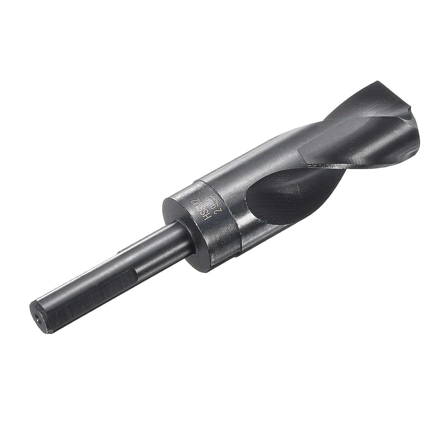 HARFINGTON Twist Drill Bit 29mm Dia High-Speed Steel 6542 Metric Drill Bits 6" Overall Length with Black Oxide Coating for Drilling Hard Metals, Stainless Steel, Alloy Steel