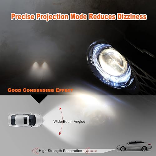 Miniatura 4 de Nixon Offroad Juego de luces antiniebla para Ford F-150 F150 99-03, 04 Ford F-150 F150 con bombilla, 99-02 OEM Ford Expedition, lente transparente