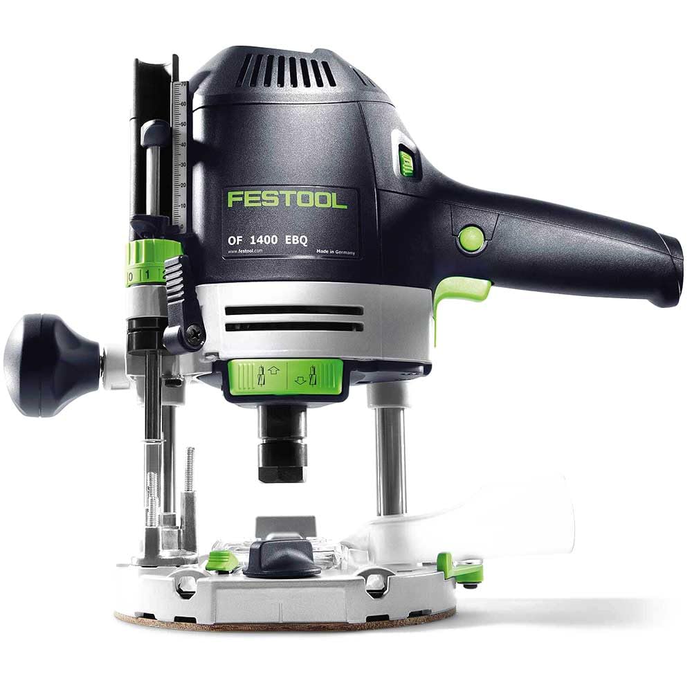 Festool 1400 EBQ-Plus GB Plunge Router With Accessories 240V & Case 576210