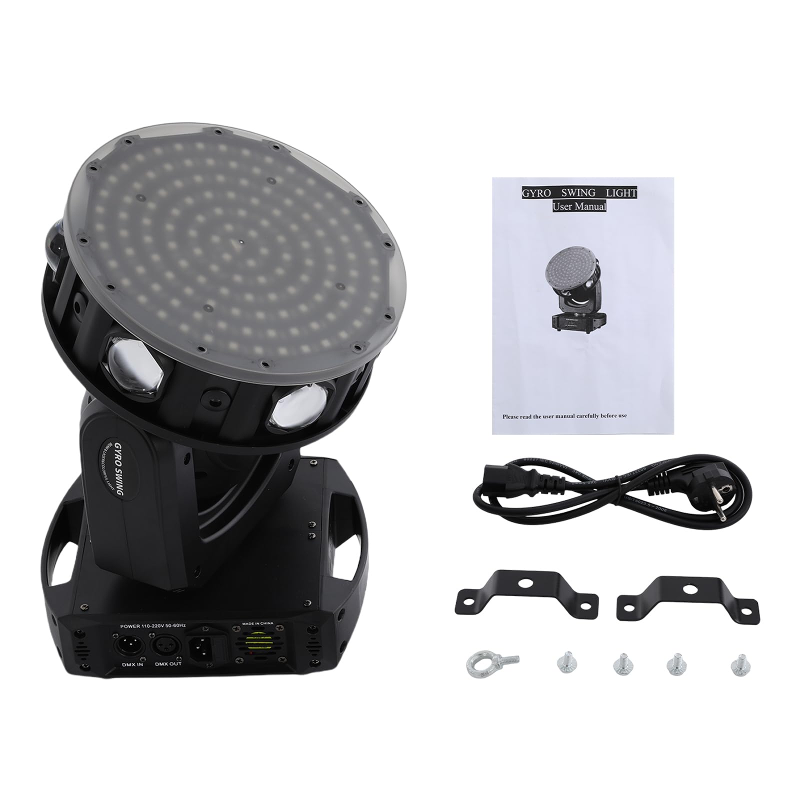 Moving Head Led, 150W Bühnenlicht mit 6 * 15W LED Beads und Mehrere Steuermodi, Einstellbare DJ Licht RGBW für Weihnachten Hochzeit Disco Party Bar Lichteffekte Lichttechnik & Zubehör