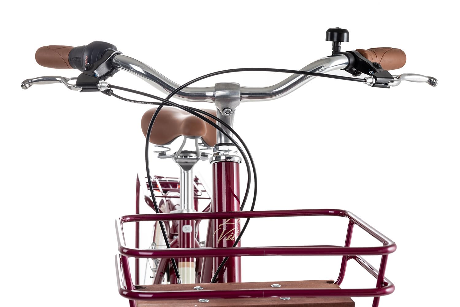 Maxim La Vita Nexus Damenfahrrad 28 Zoll 7 Gang Citybike aus Aluminium, Farbe:Dark Purple, Rahmengröße:55 cm, Laufradgröße:28 Zoll Sport & Freizeit