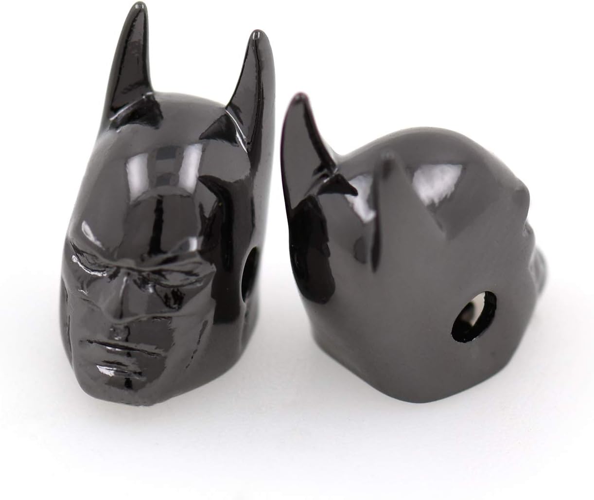 CZ Batman Charms,Superhero Knight Charms,Bracelet Making Fashion Jewelry Findings 12x7mm Black 8Pcs