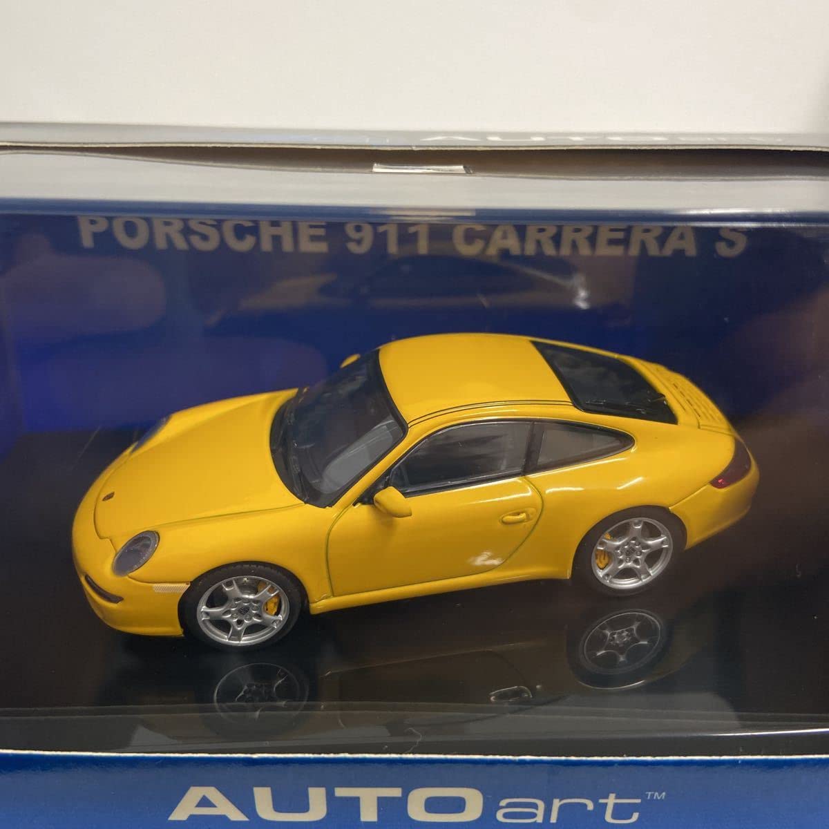 Amazon | AUTOart 1/43 Porsche 911 Carrera S Yellow オートアート