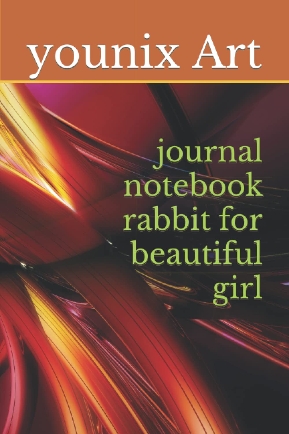 journal notebook rabbit for beautiful girl