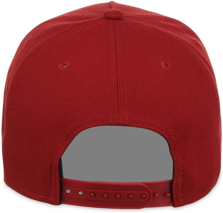 Lids Blank Hook Shot A-Frame Adjustable Snapback Hat – Breathable Mesh & Lightweight | Curved Bill | One Size Fits Most
