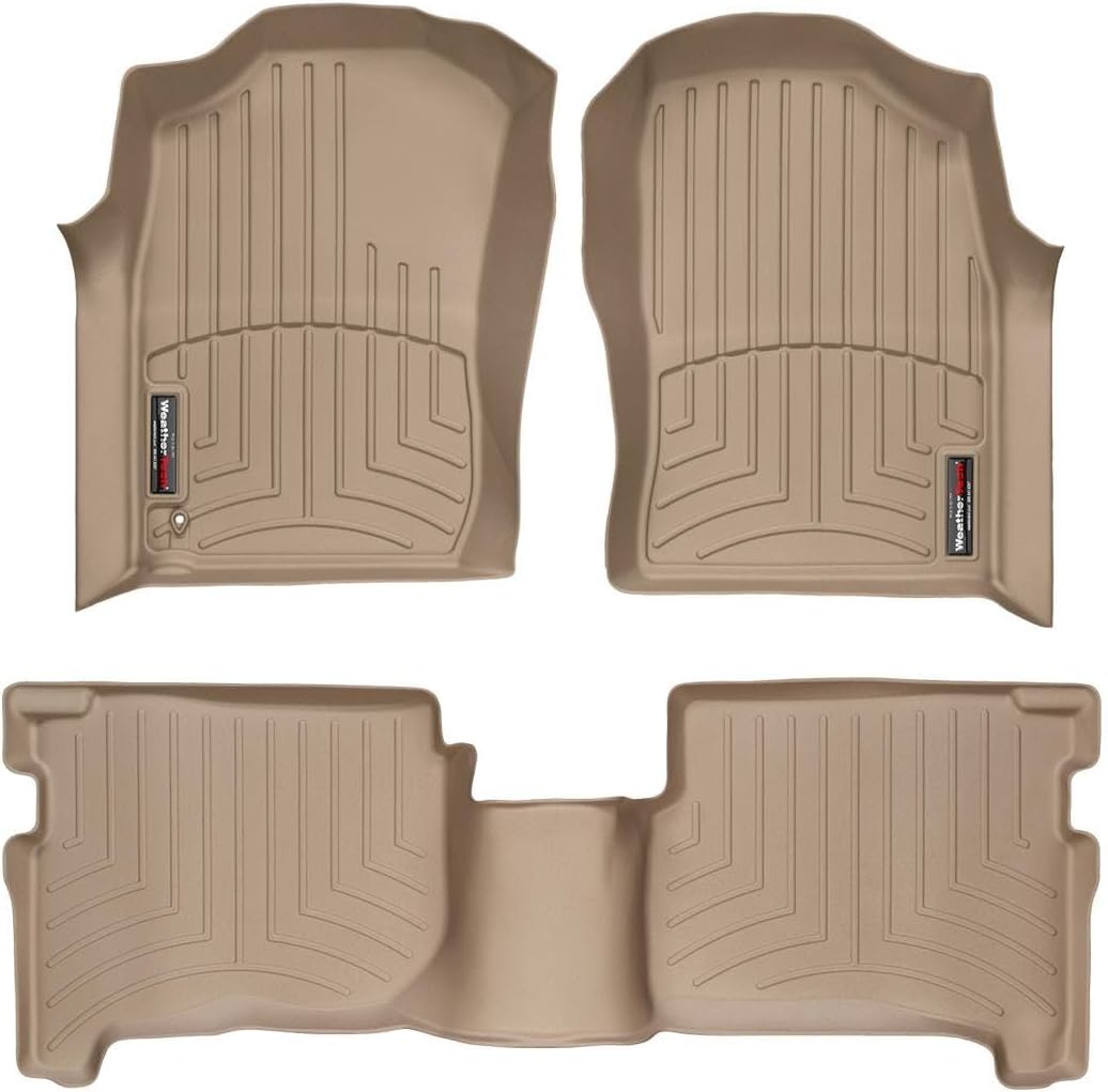 Custom Fit FloorLiners for Toyota 4Runner - 1st & 2nd Row (45123-1-2), Tan