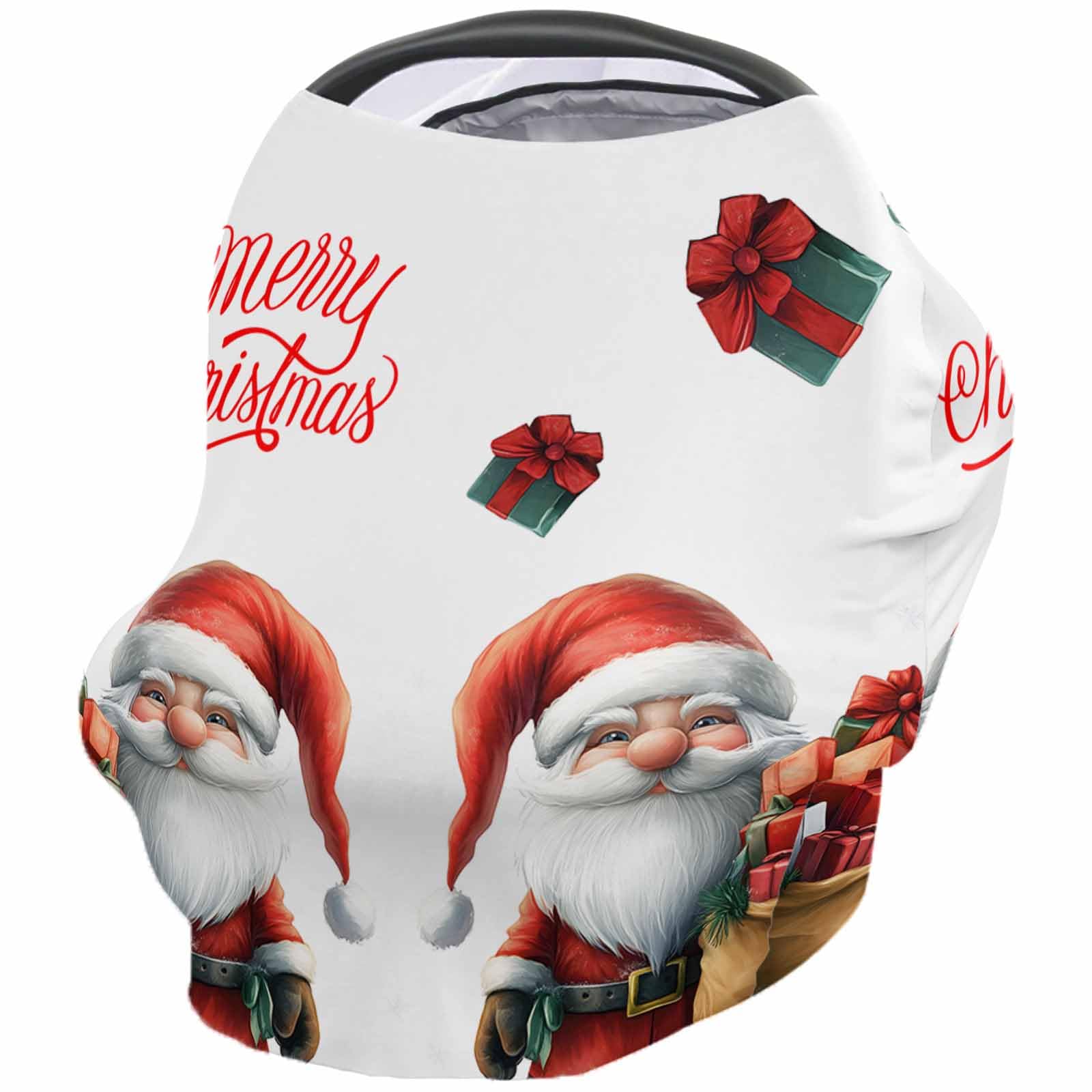 Nursing Cover for Breastfeeding Scarf, Comic Dwarf Various Boxes Merry Christmas Baby Car Covers Super Soft Multi Use for Canopy Shopping Cart Cover Blanket Stroller Cover