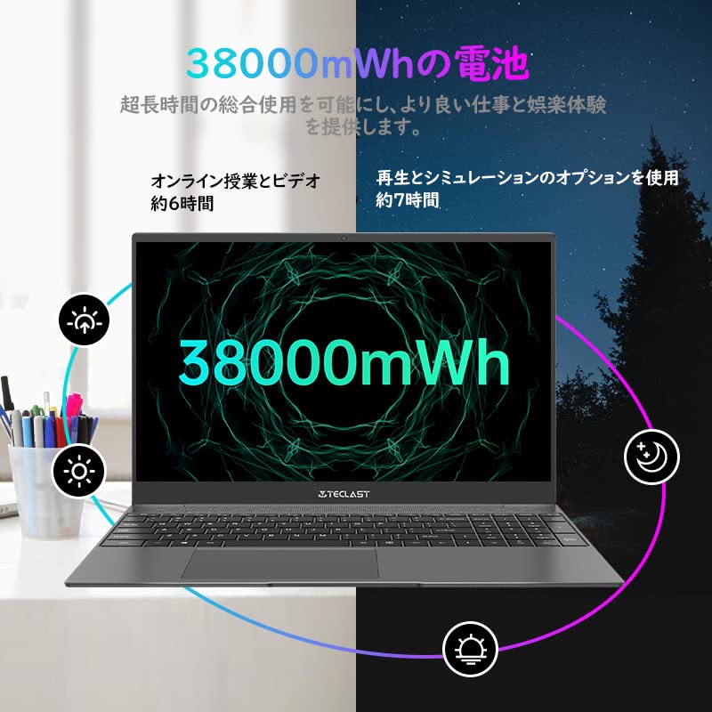 Amazon.co.jp: TECLAST ノートパソコン F7Plus2 Windows10搭載【Win11