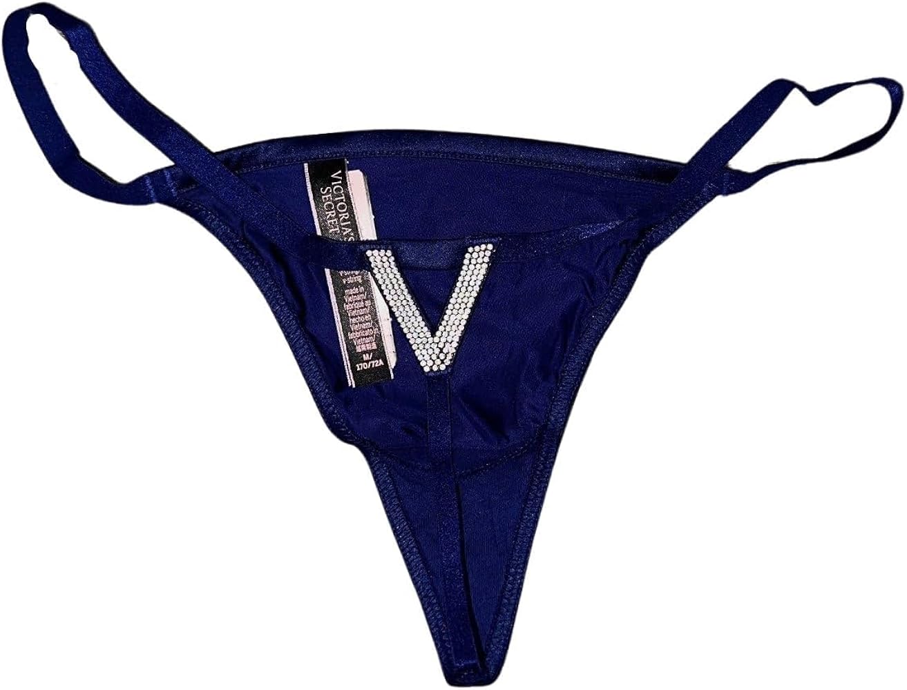 Amazon.com: Victoria's Secret Rhinestone Shine V-string Panty