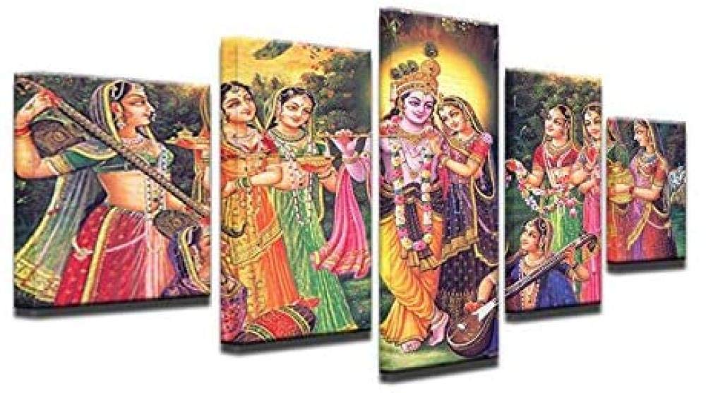 Buy WxzXyubo Canvas Paintings Wall Art Modular Frame Home Decor Living ...