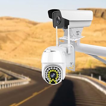 CCTV Mount Bracket, L-Shape Security Mount Plate, Universal Wall Ceiling Mounting Brackets for PTZ and Dome Cameras