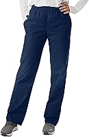 Vista 1 de Pantalón médico unisex, ultra suave, clásico, cintura elástica, pantalón de profesionales médicos y pantalón cargo