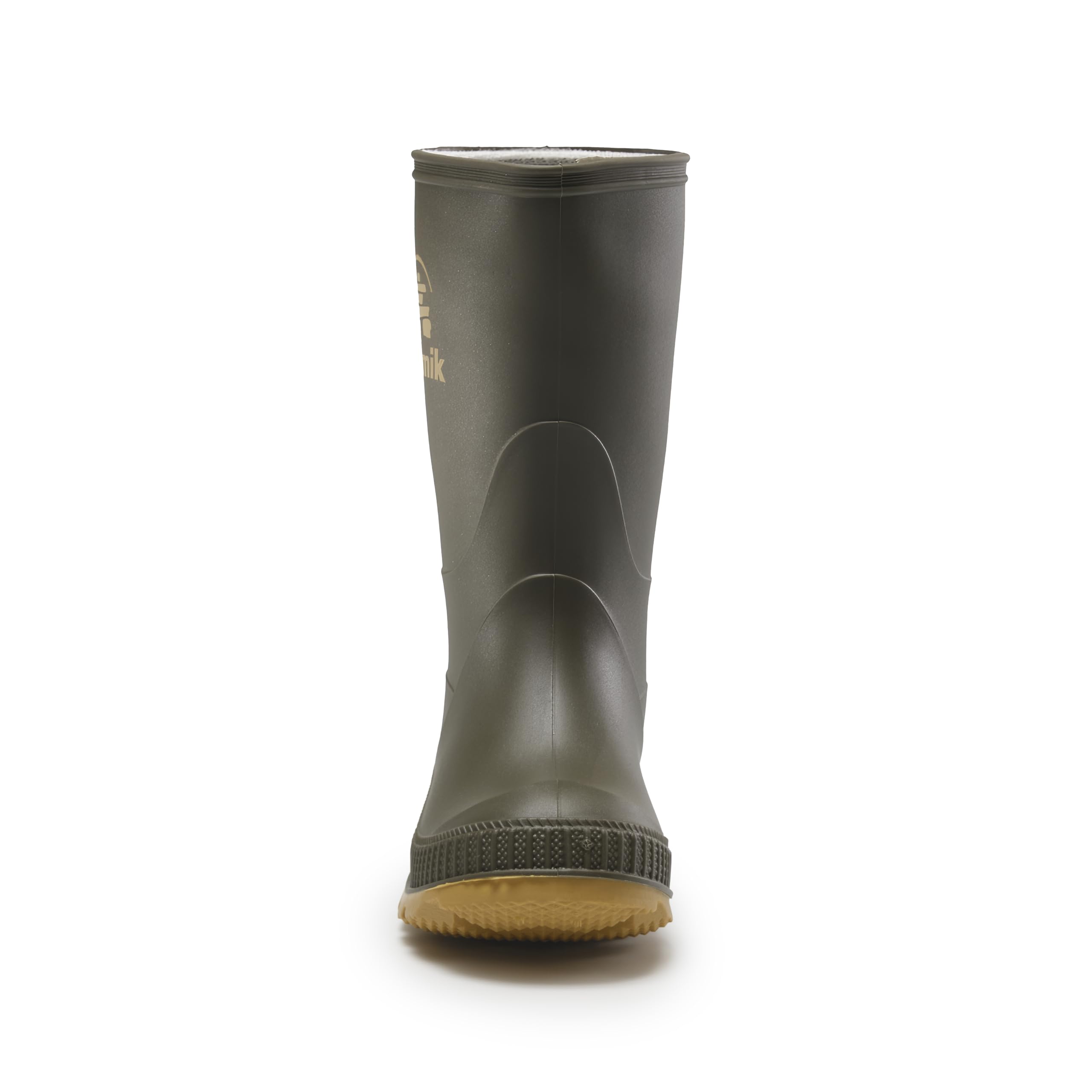 Kamik Unisex dziecięce kalosze Stomp, zielony - Zielony oliwkowy olej - 36 EU