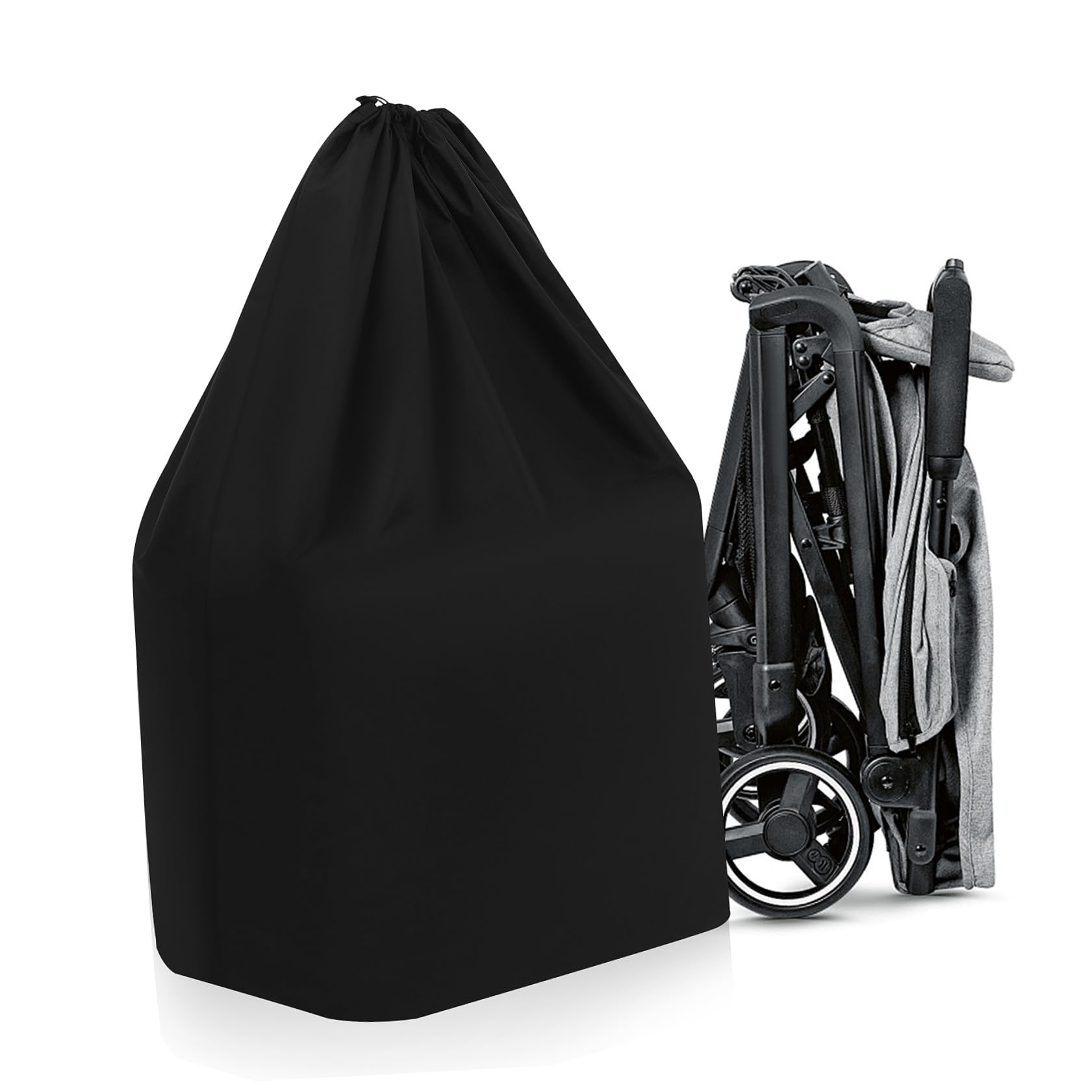 iplusmile Borsa Portaoggetti Per Passeggino in Resistente Doppia Tracolla Ergonomica Meccanismo Di Chiusura Sicuro Compatibilità Per Viaggi in Aereo Treno o Auto