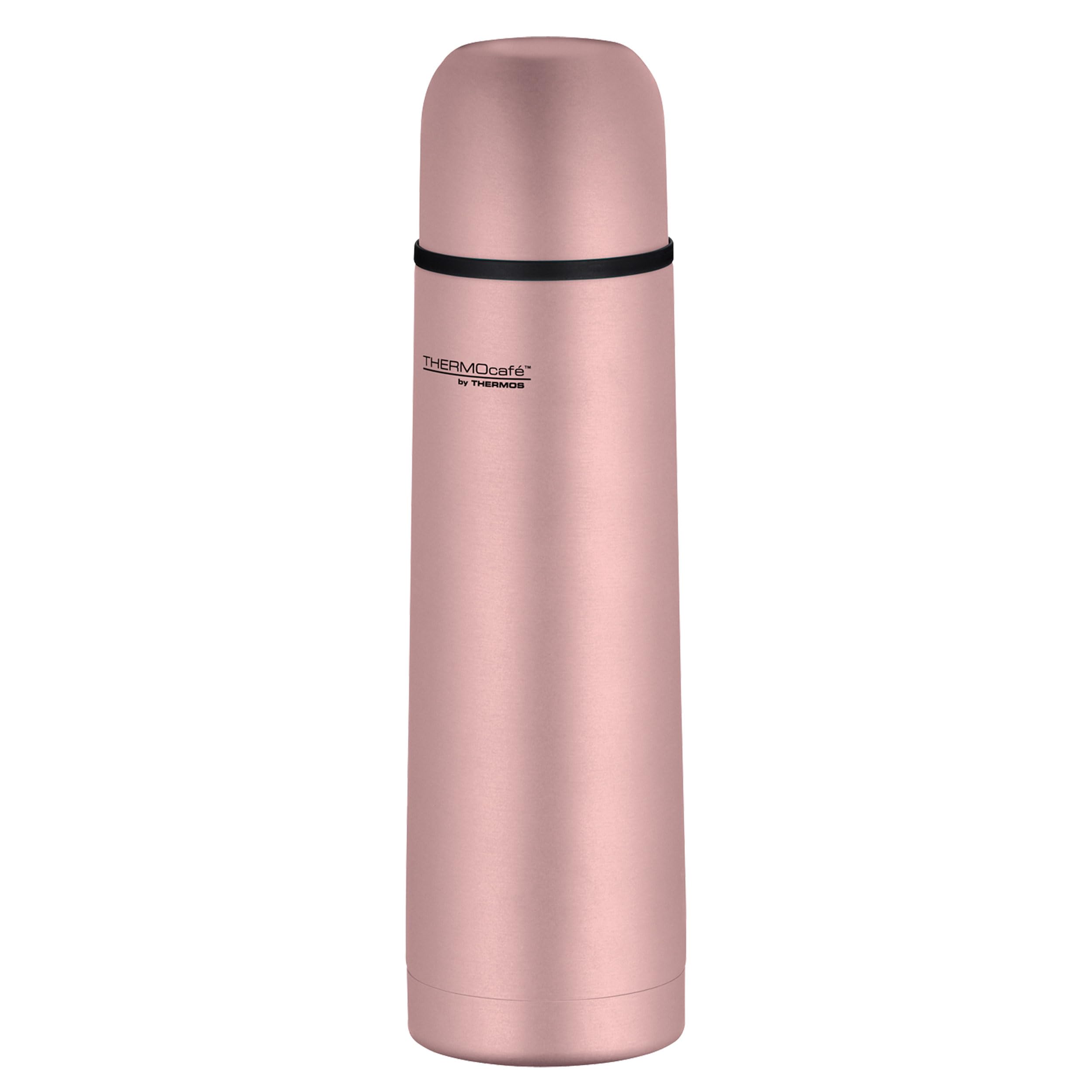 Thermoskanne Für Heiße Getränke – 590 Ml, Edelstahl 304, Farbverlauf, Mit Strohhalm, Hält 6 Stunden Warm