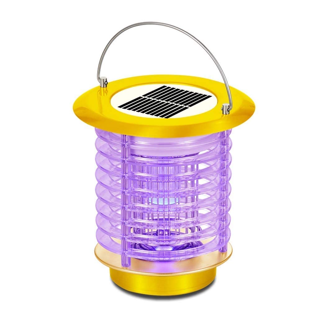 Trappola per zanzare Lampada solare antizanzare Lampada antizanzare portatile da esterno, anti mosche impermeabile, doppia funzione: anti insetti e luce da giardino combinata, anti zanzare a LED alim