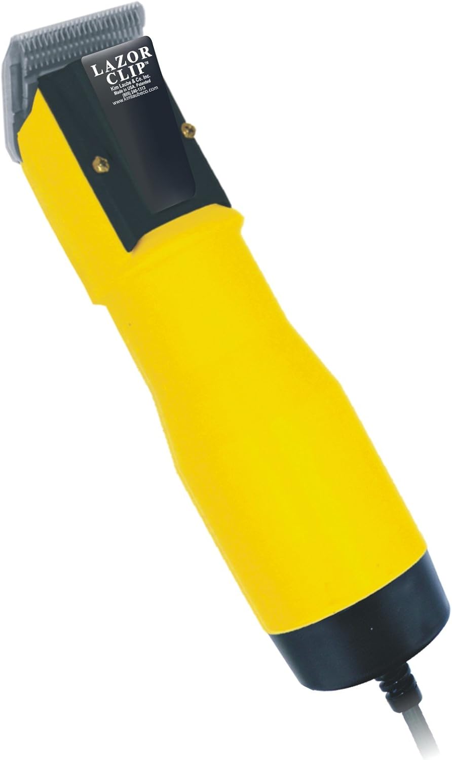 Laube Lazor 2-speed corded yellow clipper kit with lights