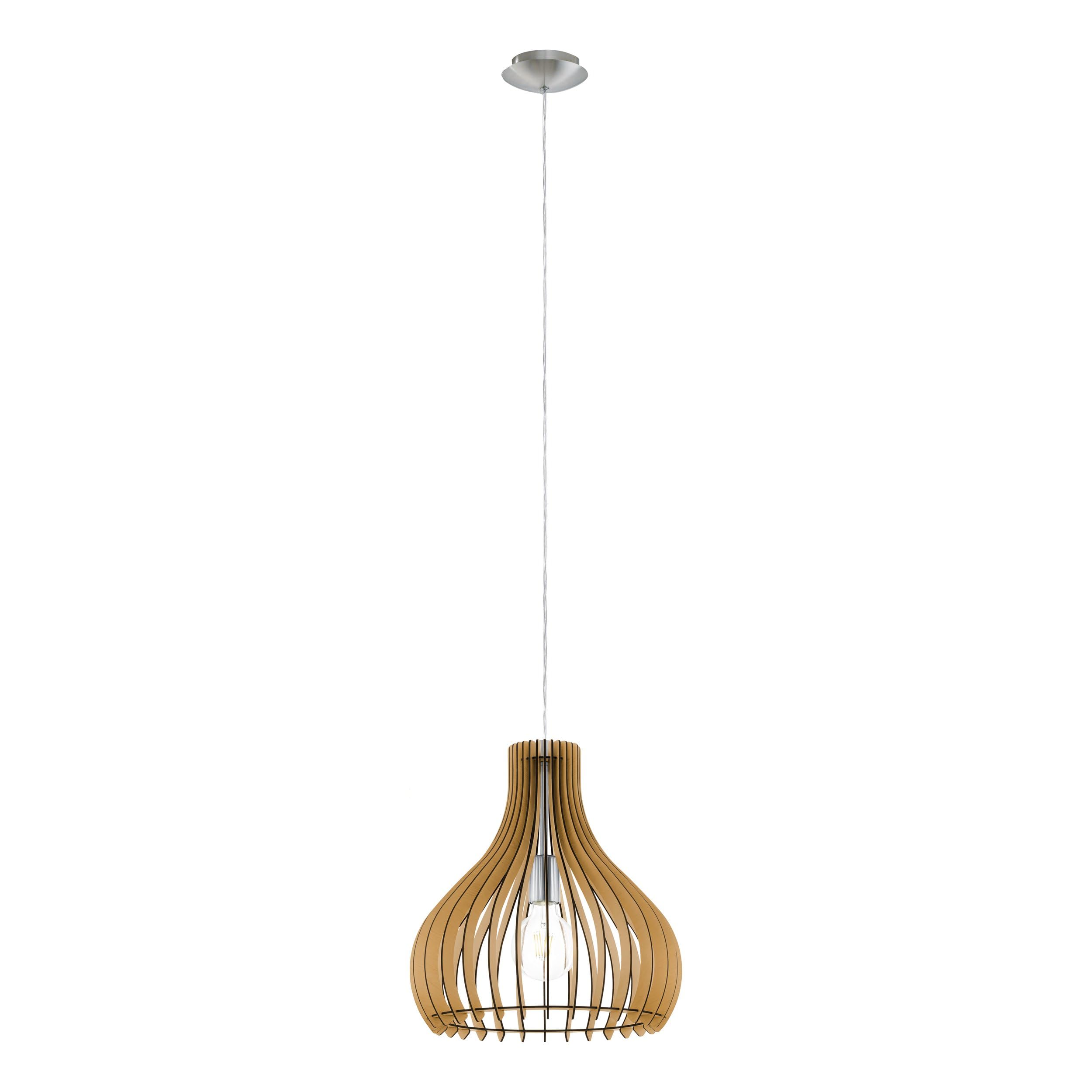 Eglo Lámpara suspendida Tindori vintage de 1 luz elegante 7