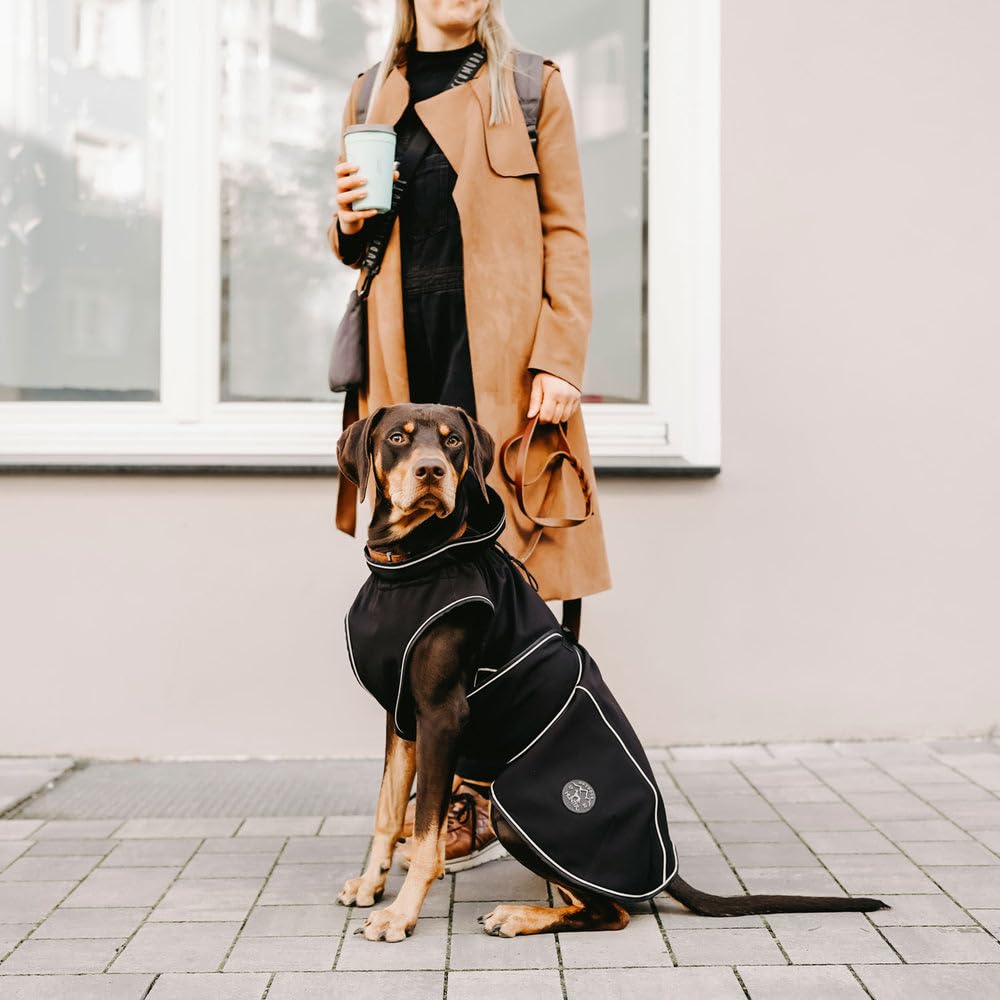 Cappottino per cani Uppsala Softshell, 55 cmnero