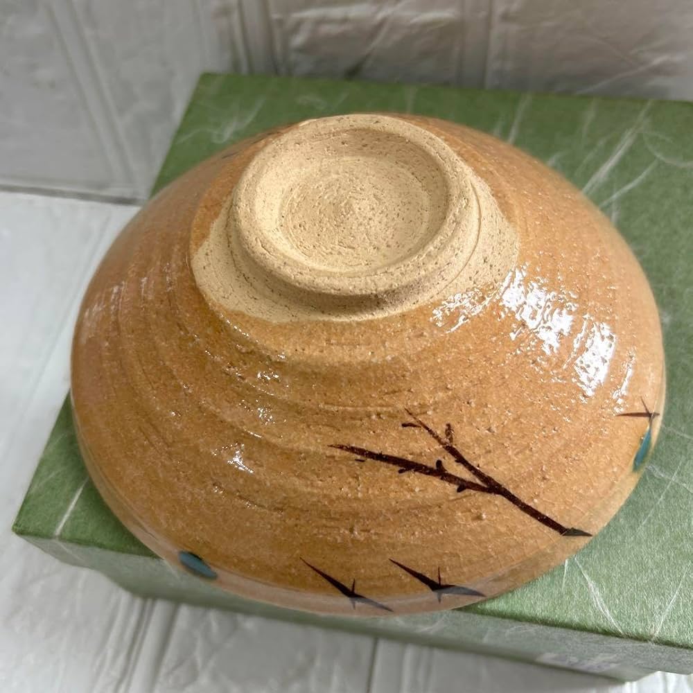 新品未使用茶道具平茶碗（ひらちゃわん） 弥七田手宮地成和茶碗