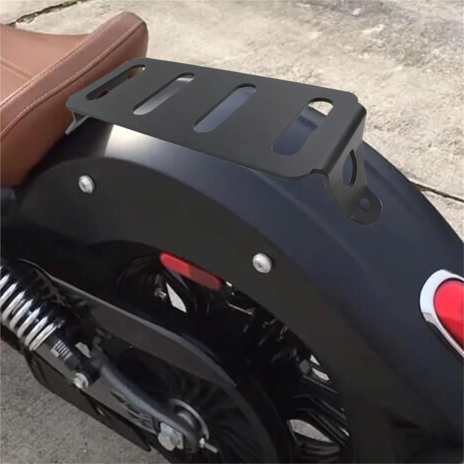 Motorcycle Rear Fender Solo Seat Luggage Rack for Indian Scout 2014 2015 2016 2017 2018 2019 2020 2021 2022 2023 2024