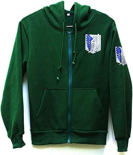 Attack on titan jacket hoodie Clearance