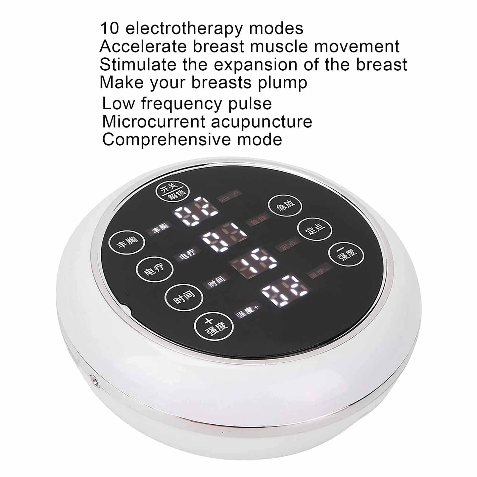 Aumentador de Senos Eléctrico, Mama Ventosa de Vacío liposucción Aparato, Eléctrico Silicona de la Salud del Seno Masajeador, Prevent Sagging and Dredge Breast