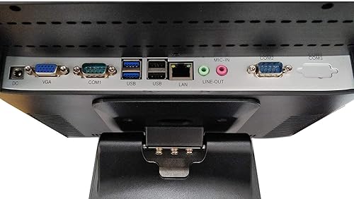 Miniatura 5 de ASSUR Sistema POS, caja registradora con pantalla táctil de 15 pulgadas, CPU J6412, 4 GB de RAM, SSD de 128 G, Windows 10 Pro, módulo WiFi para