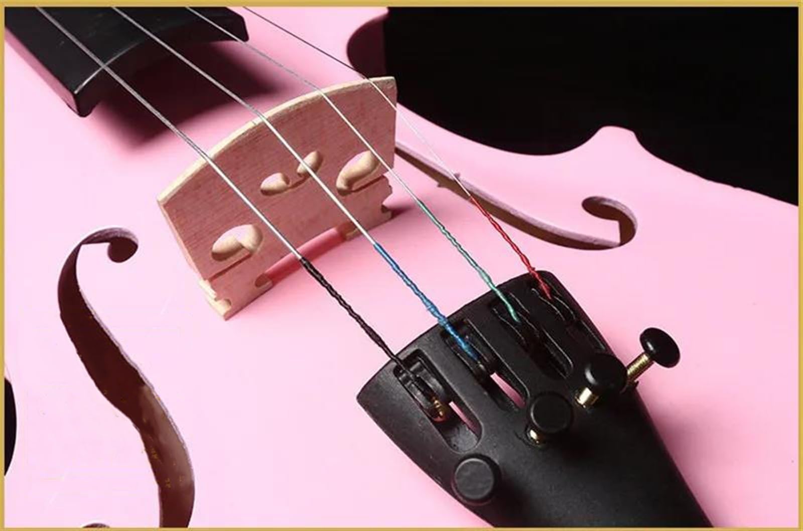 Violine PINK Farbe Linde 1/4 Violine