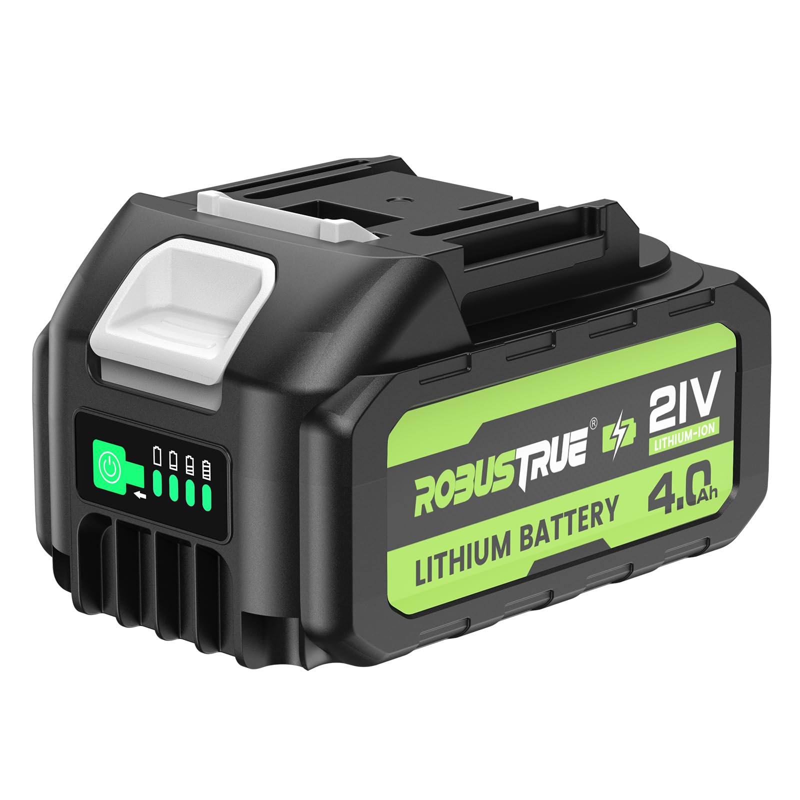 High Capacity 4.0Ah Battery for Impact Wrench, Long-Lasting Performance, Perfect Compatibility, Easy to Use, Universal for DIY and Professional Works