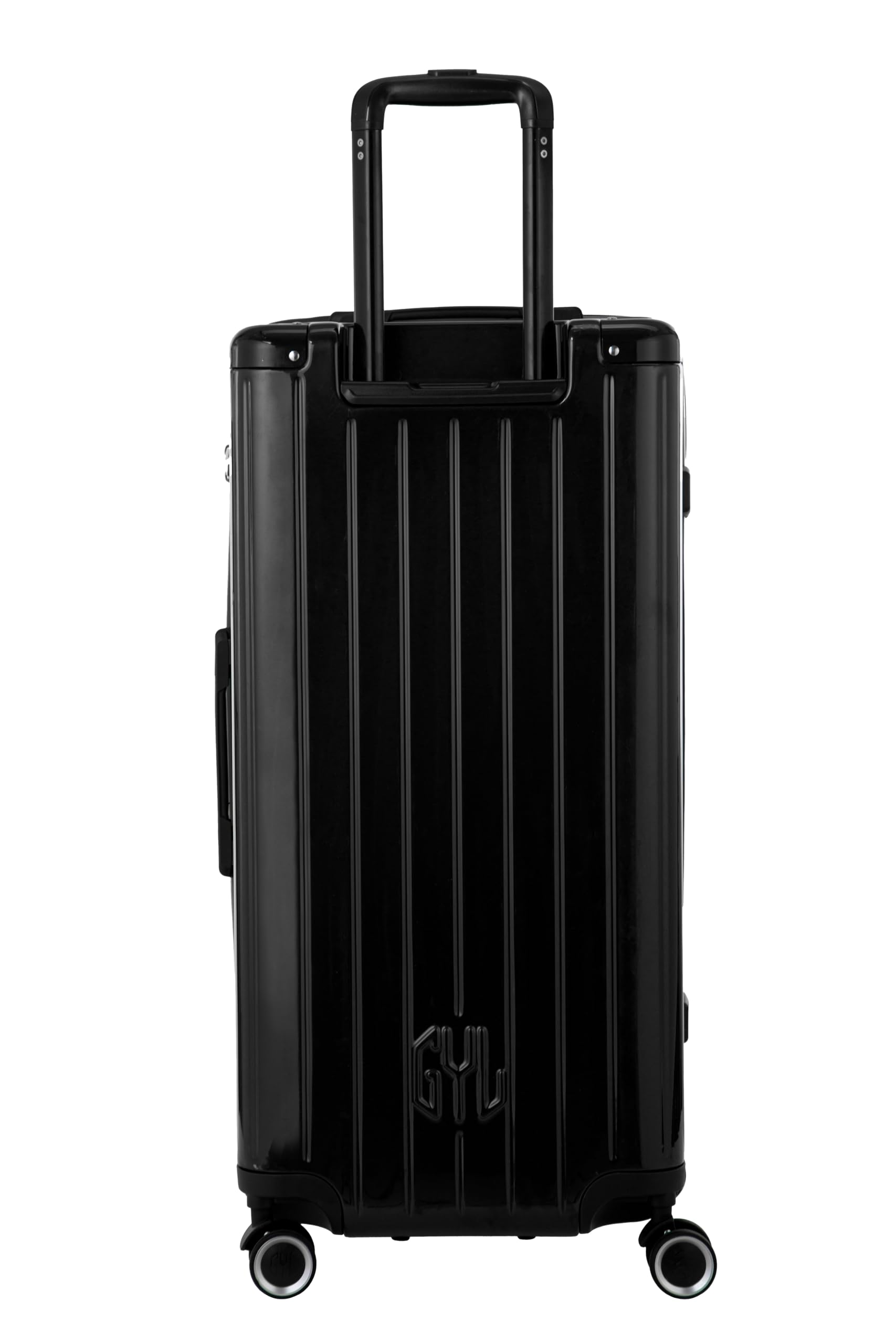 GYL Intemporelle, Valise Trunk Soute Rigide, (78 x 37 x 37 cm) - 4,5Kg - 115L - Polycarbonate - Sérrure TSA - Garantie à Vie, Noir
