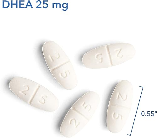 Miniatura 4 de Allergy Research Group DHEA Suplemento de 25 mg  Soporte hormonal para hombres y mujeres, matriz lipídica micronizada, hipoalergénico, sin soja,