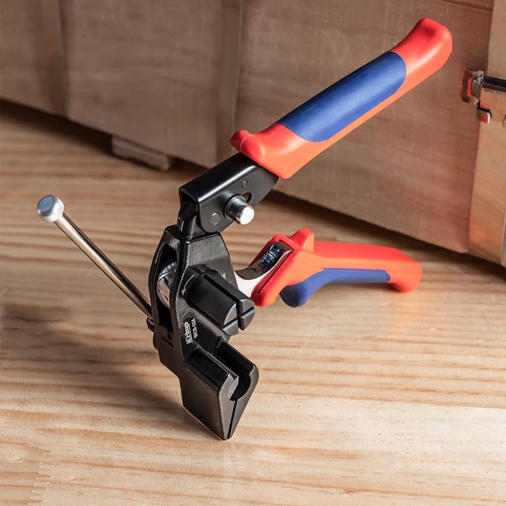 Pistola per fascette stringicavo in acciaio inossidabile WCB-324 per fascette stringicavo, strumento di tensionamento per cinghie in acciaio inossidabile da 4,5-24 mm