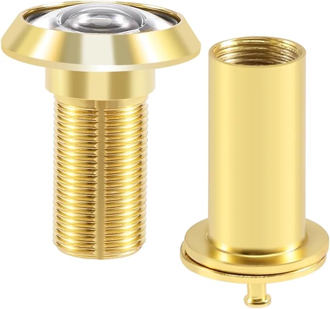 2 PCs Visor de Puerta Retráctil de 200 Grados para Puertas 36-58mm miniatura 5
